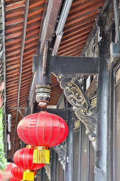 Asia-China-Sichuan Province-Cheng Du-Lanterns